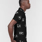 Vici Logo Men's Slim Fit Short Sleeve Polo