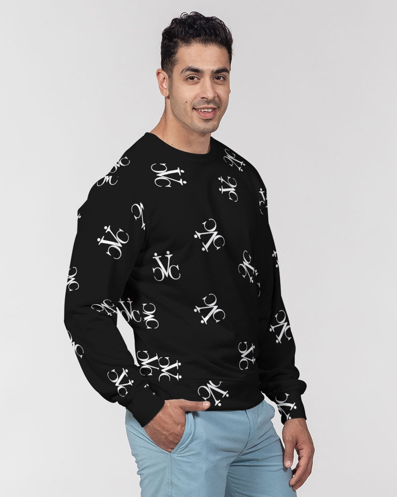 Vici Logo Men's Classic French Terry Crewneck Pullover