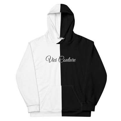 Black or White Vici Unisex Hoodie