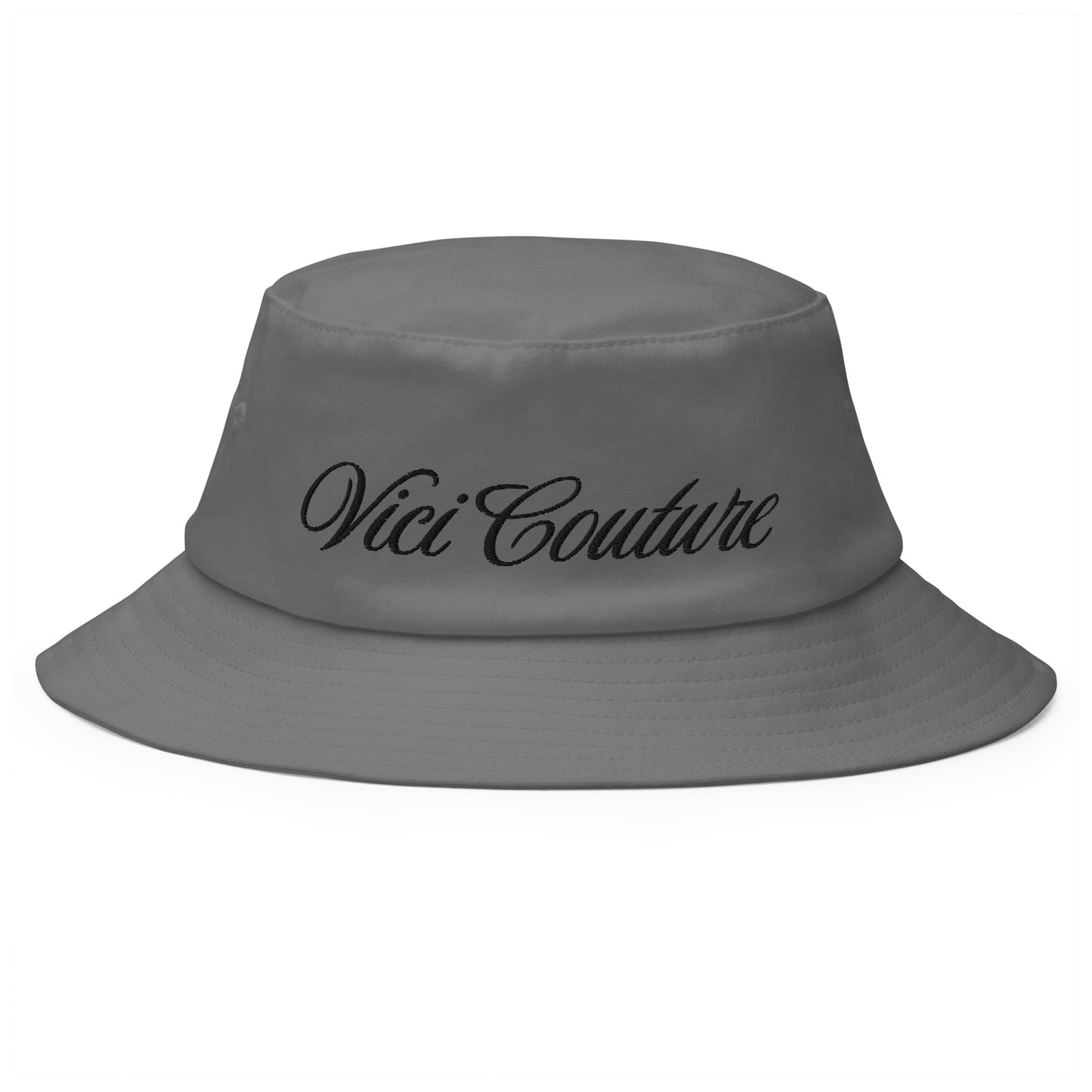 Vici Couture (black letters ) Old School Bucket Hat