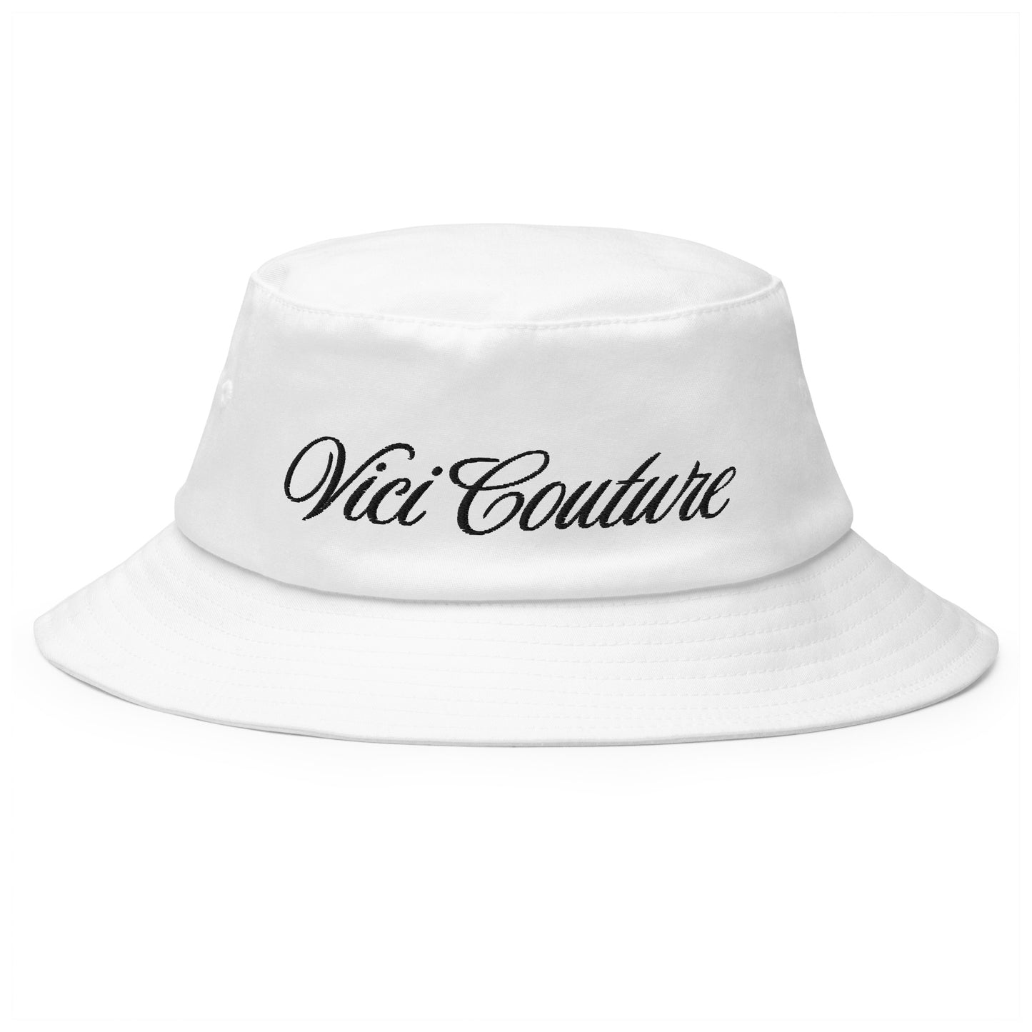 Vici Couture (black letters ) Old School Bucket Hat