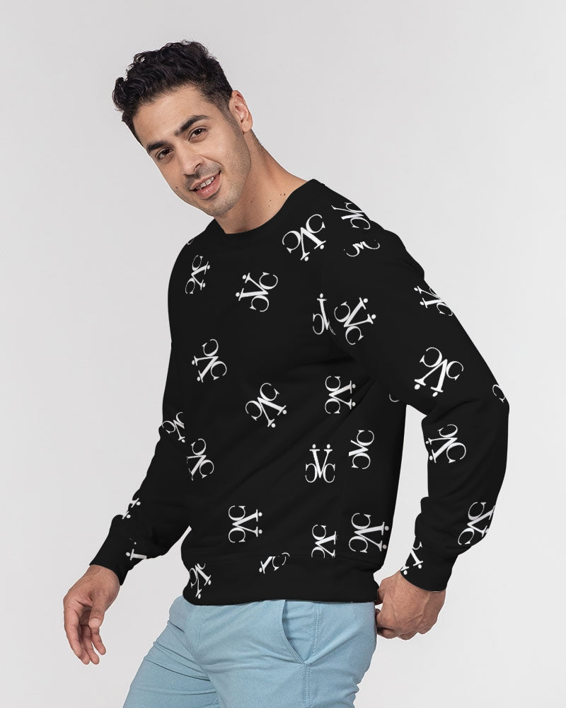 Vici Logo Men's Classic French Terry Crewneck Pullover