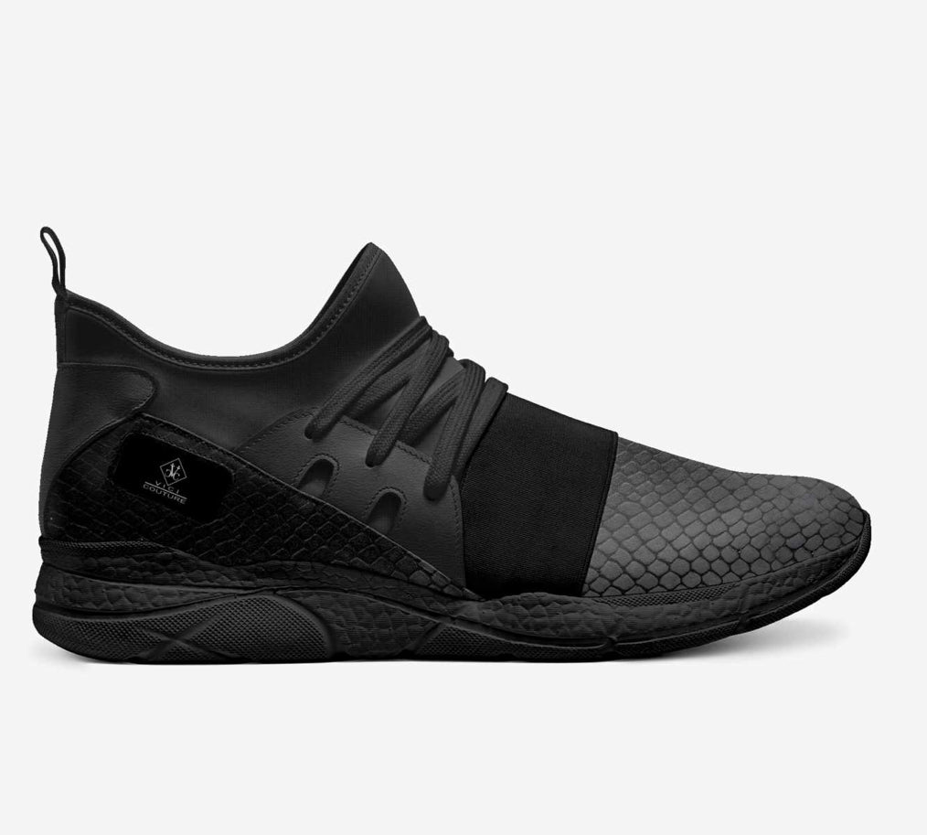 Vici Sock Runner  (Snaked Out) all black