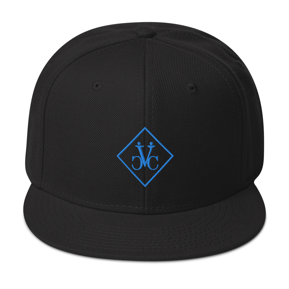 Vici Diamond Aqua/white Snapback Hat