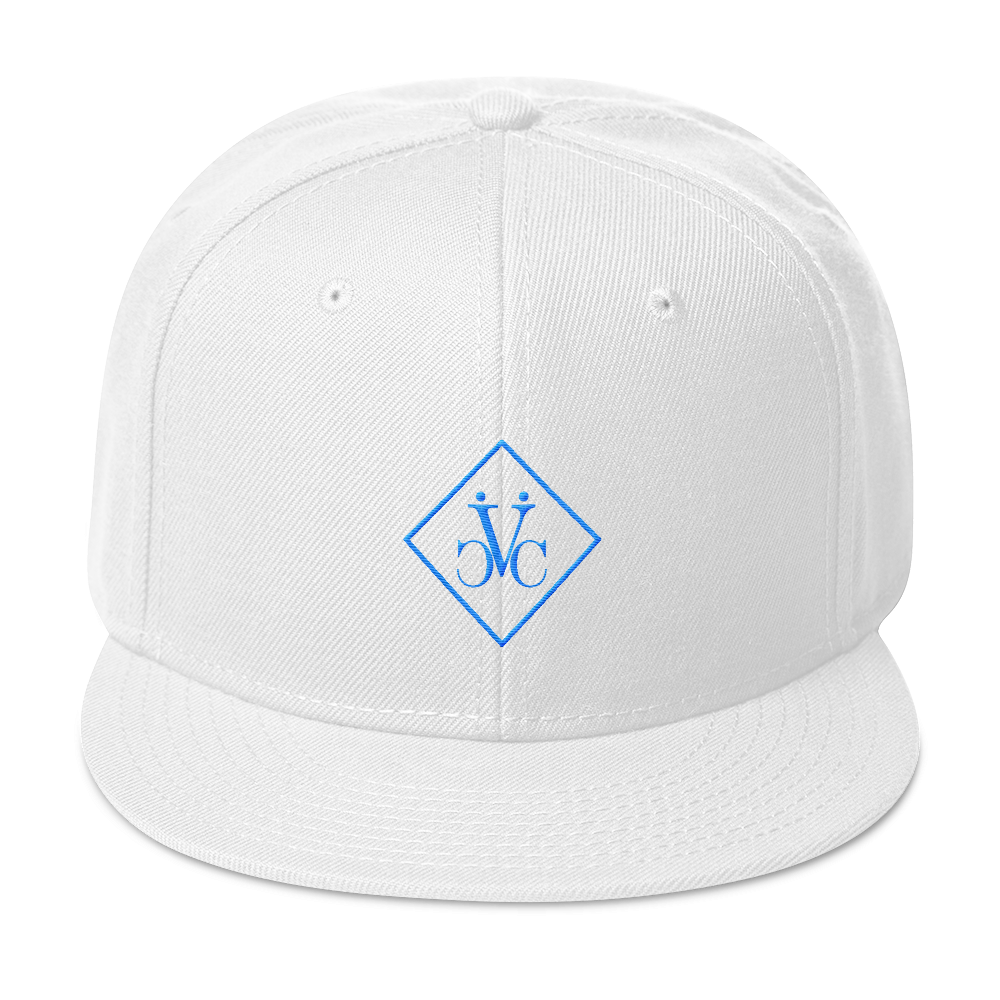 Vici Diamond Aqua/white Snapback Hat