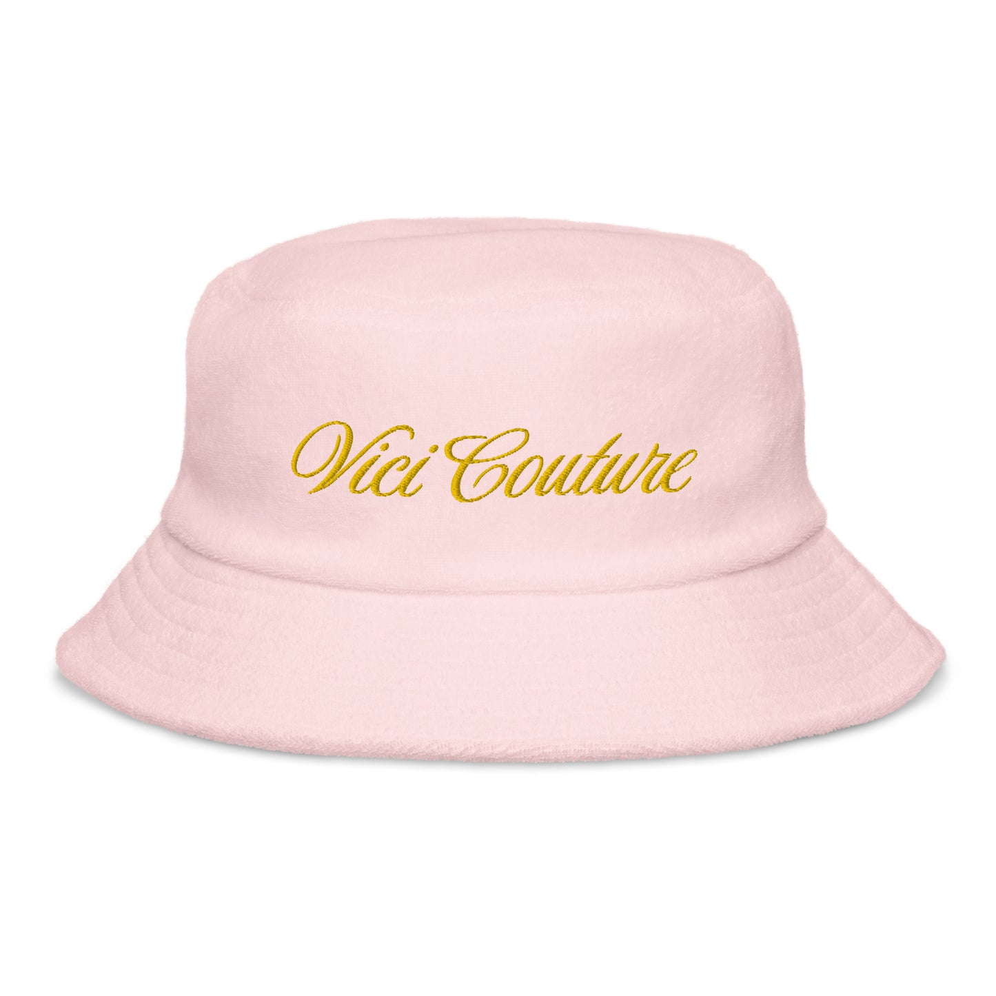 Vici Couture terry cloth bucket hat